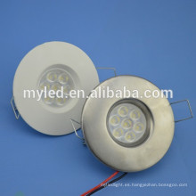 2015 ultra delgado Epistar CRI&gt; 80 5 pulgadas 2,5 pulgadas Led Downlights techo